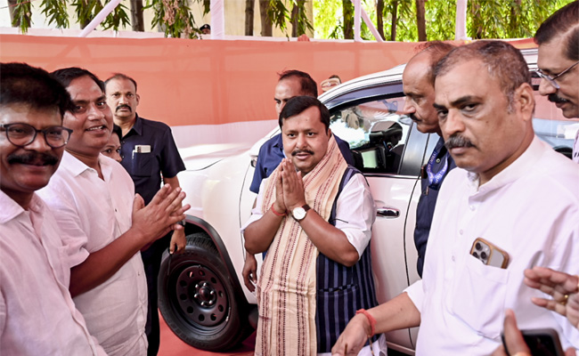Nabin holds Odisha BJP core committee meeting, discusses strategies for next year's rural polls